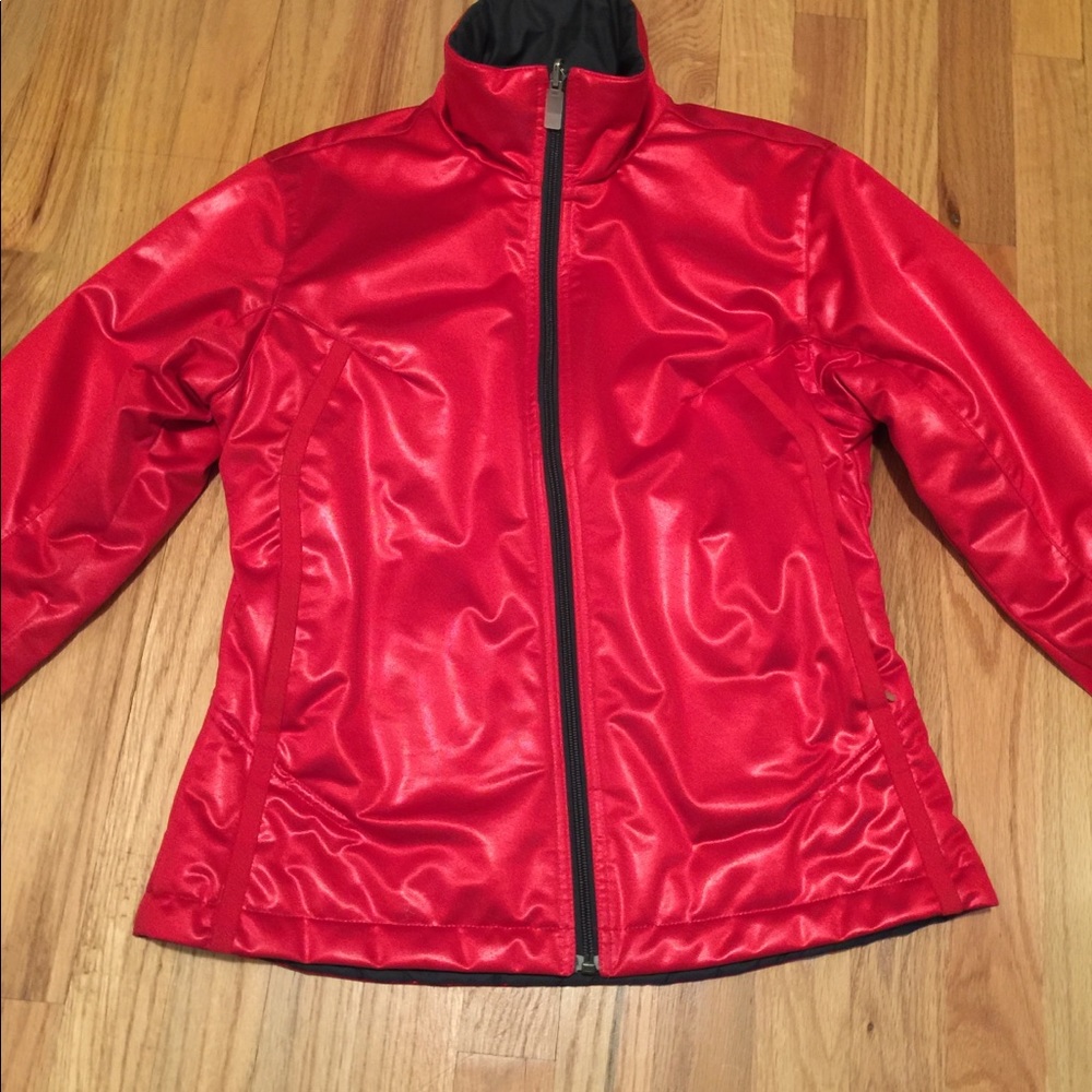 Nike Swoosh logo reversible puffer jacket